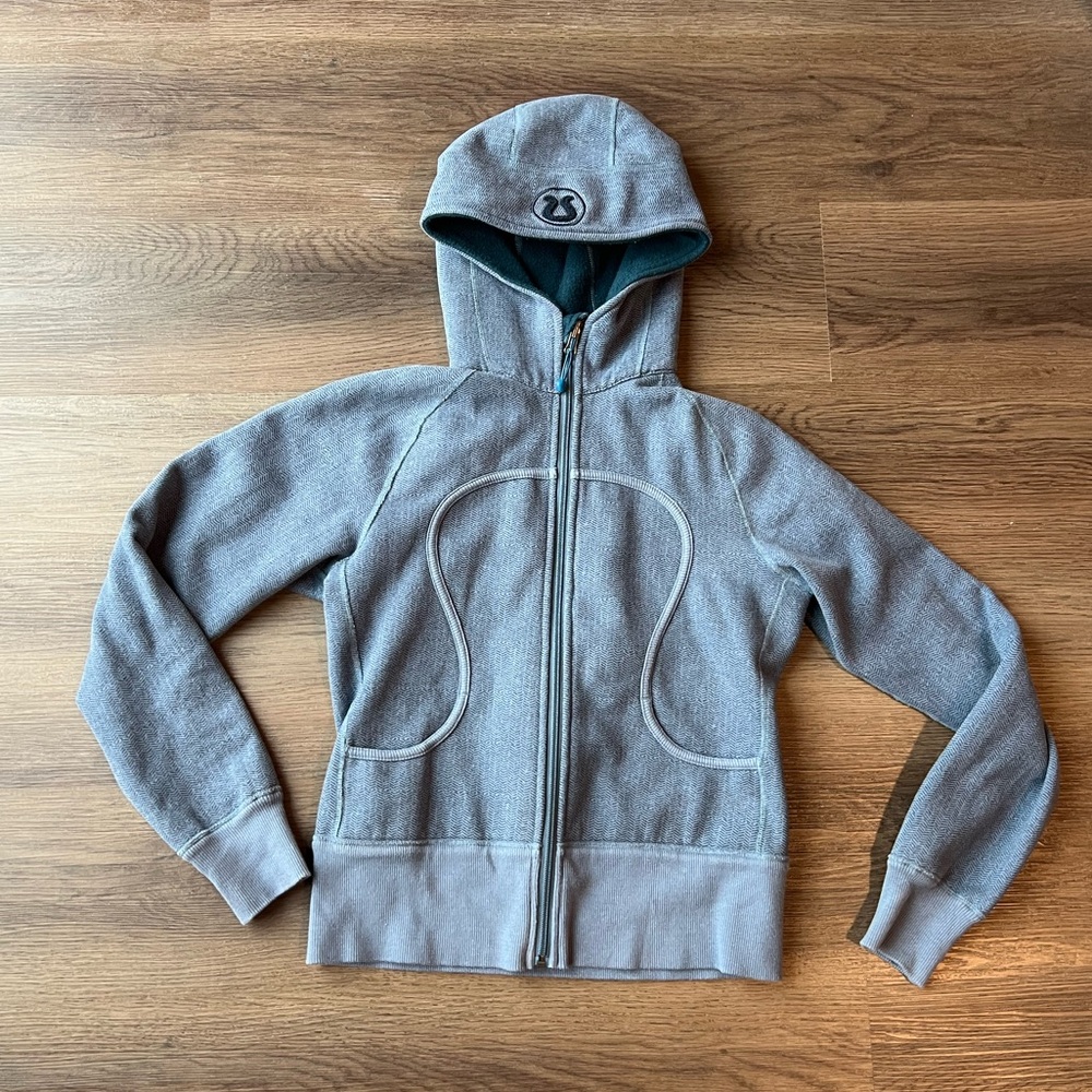 Lululemon RVRS Remix Hoodie *G Size 6 vintage rare scuba